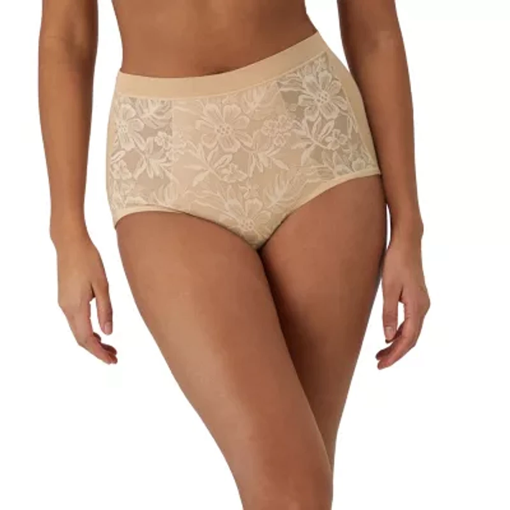 Bali Breathe Cotton Modal Lace High Rise Brief DFCLBF