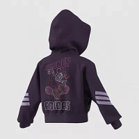 adidas Girls Minnie Mouse Zipper Hoodie