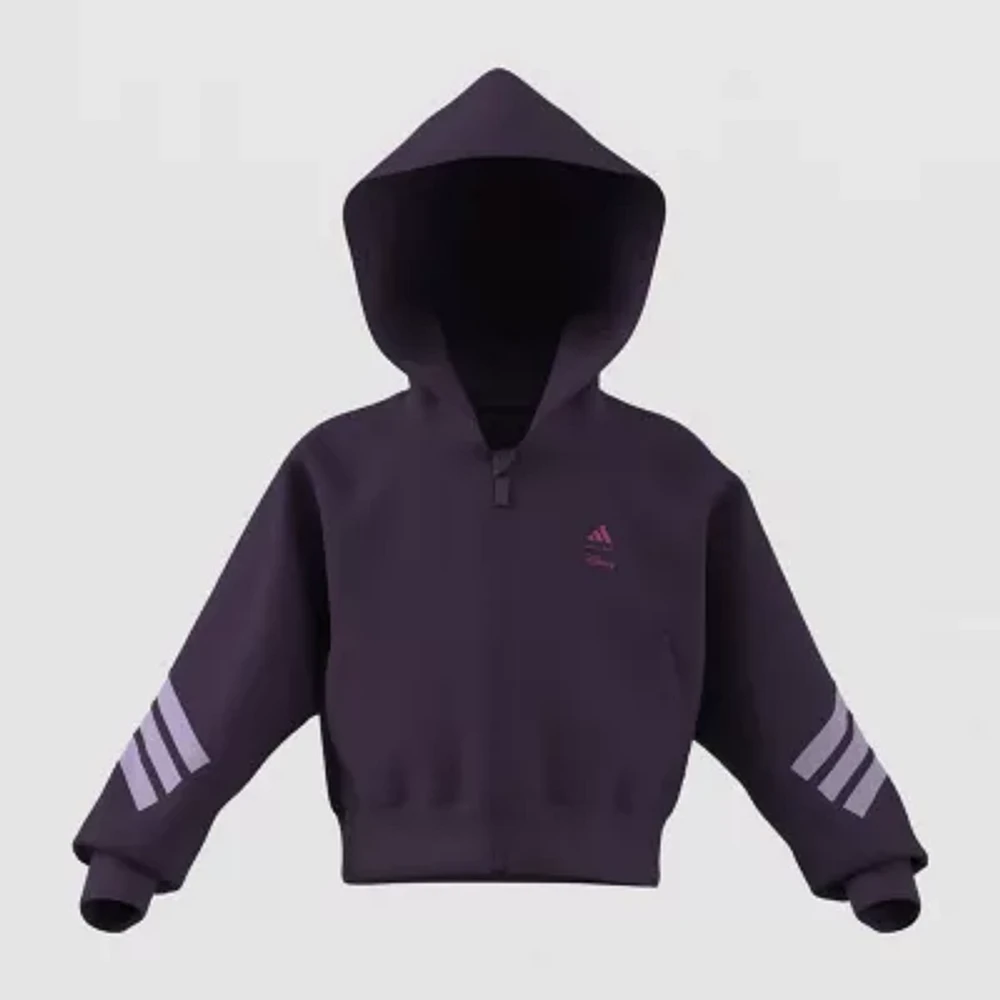 adidas Girls Minnie Mouse Zipper Hoodie