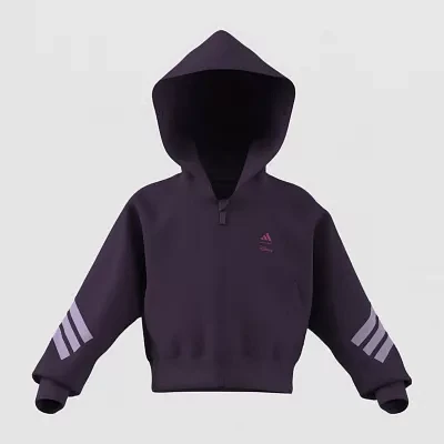 adidas Girls Minnie Mouse Zipper Hoodie