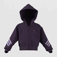 adidas Girls Minnie Mouse Zipper Hoodie