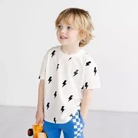Grayson Little Toddler Boys 3-pc. Crew Neck Short Sleeve Graphic T-Shirt