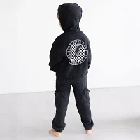 Grayson Little Toddler Boys Drawstring Waist Slim Fleece Jogger Pant