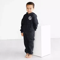 Grayson Little Toddler Boys Drawstring Waist Slim Fleece Jogger Pant