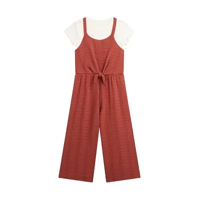 by&by girl Big Girls Short Sleeve Jumpsuit