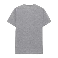 Big and Tall Mens Crew Neck Short Sleeve Regular Fit Graphic T-Shirt