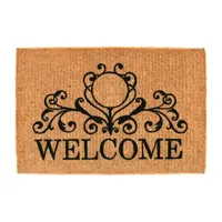 Calloway Mills Kingston Welcome Outdoor Rectangular Doormats