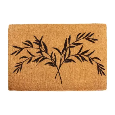 Calloway Mills Tropical Palm Outdoor Rectangular Doormats