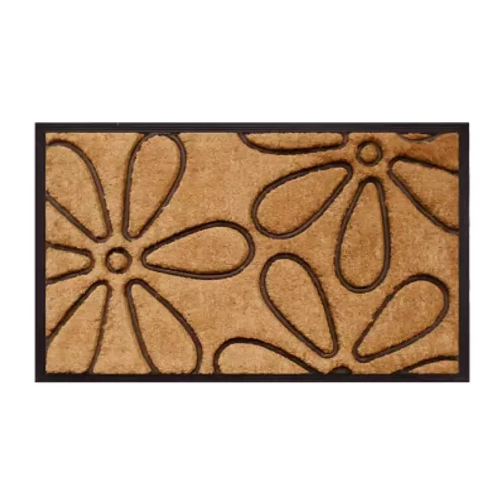 Calloway Mills Flowers Outdoor Rectangular Doormats