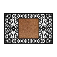 Calloway Mills Duchess Monogram - Letter Np Outdoor Rectangular Doormats