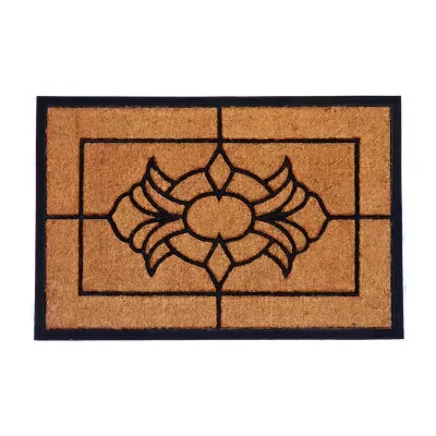 Calloway Mills Viola Outdoor Rectangular Doormat