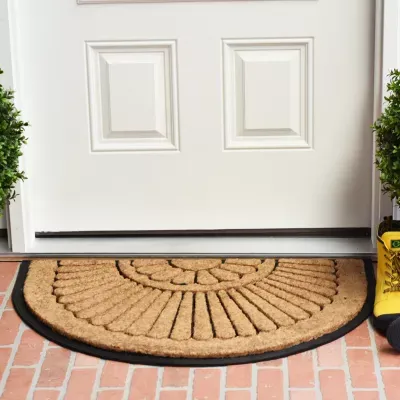 Calloway Mills Shell Outdoor Rectangular Doormat