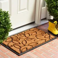 Calloway Mills Vine Leaves Outdoor Oval Doormat