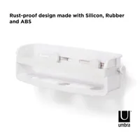 Umbra Flex Gel Lock Bin Shower Caddy