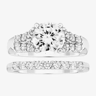 DiamonArt® Cubic Zirconia Bridal Set