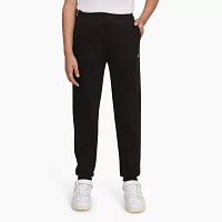 Champion Big Girls Mid Rise Cuffed Fleece Jogger Pant