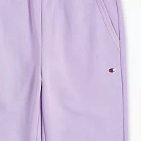 Champion Big Girls Mid Rise Cuffed Fleece Jogger Pant