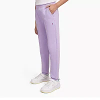 Champion Big Girls Mid Rise Cuffed Fleece Jogger Pant