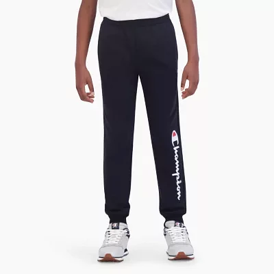 Champion Big Boys Mid Rise Cuffed Fleece Jogger Pant