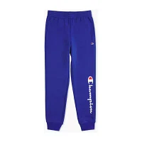 Champion Big Boys Mid Rise Cuffed Fleece Jogger Pant