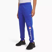 Champion Big Boys Mid Rise Cuffed Fleece Jogger Pant