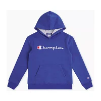 Champion Big Boys Embroidered Fleece Hoodie