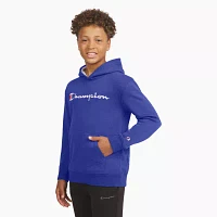 Champion Big Boys Embroidered Fleece Hoodie