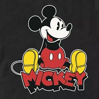 Mens Short Sleeve Mickey Mouse Graphic T-Shirt