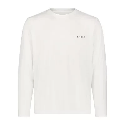 ANGLR Mens Crew Neck Long Sleeve T-Shirt - West Coast Logo