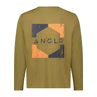 ANGLR Mens Crew Neck Long Sleeve T-Shirt