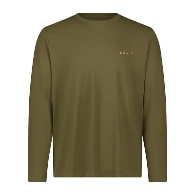 ANGLR Mens Crew Neck Long Sleeve T-Shirt - Escape to Paradise