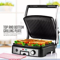 Ovente 13 In Panini Press Sandwich Making Electric Grill