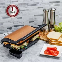 Ovente 9.25 Panini Maker And Electric Grill