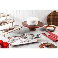 Martha Stewart Festive Bow Ceramic Serving Platter