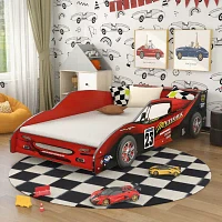 Buckner Wheeled Race Car Platform Bed