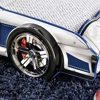 Rixi Wheeled Police Car Platform Bed