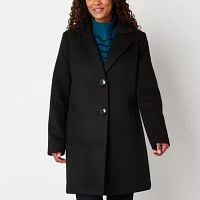 Liz Claiborne Womens Midweight Trench Coat