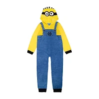 Little & Big Boys Microfleece Despicable Me Long Sleeve One Piece Pajama