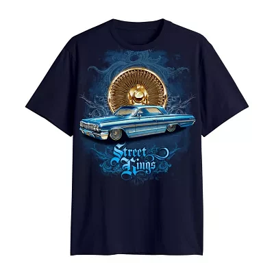 Mens Short Sleeve Lowrider Graphic T-Shirt