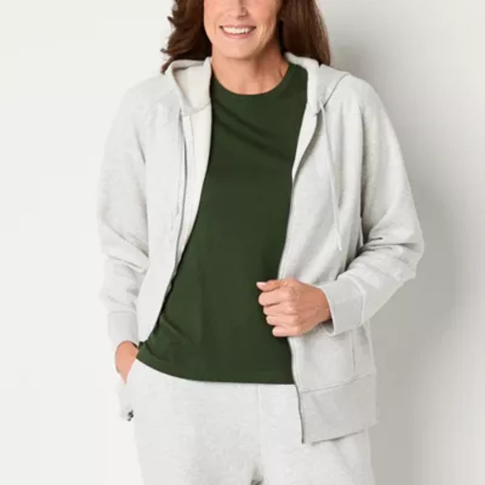 Xersion Womens Super Soft Fleece Long Sleeve Hoodie