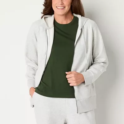 Xersion Womens Super Soft Fleece Long Sleeve Hoodie