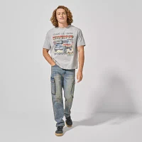 Arizona Mens Loose Fit Cargo Jean