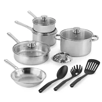 Cooks Stainless Steel 13-pc. Cookware Set