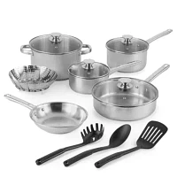 Cooks Stainless Steel 13-pc. Cookware Set