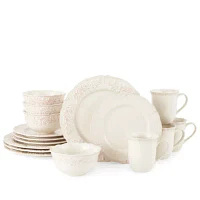 Linden Street Amberly 16-pc. Stoneware Dinnerware Set