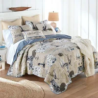 Donna Sharp Seascape Hypoallergenic Quilt Set