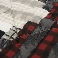 Donna Sharp Log Cabin Star Hypoallergenic Quilt Set