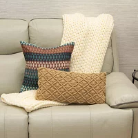 Donna Sharp Mahogany Desert Diamond Throw Pillow Cover