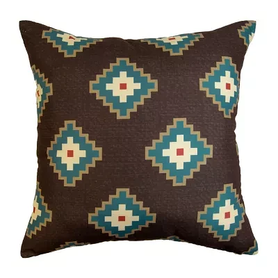Donna Sharp Mahogany Desert Motif Throw Pillow Cover