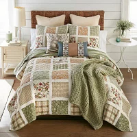 Donna Sharp Peach Rose 2-pc. Rectangular Throw Pillow